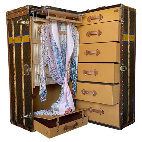 louis vuitton travel wardrobe|Louis Vuitton original trunk.